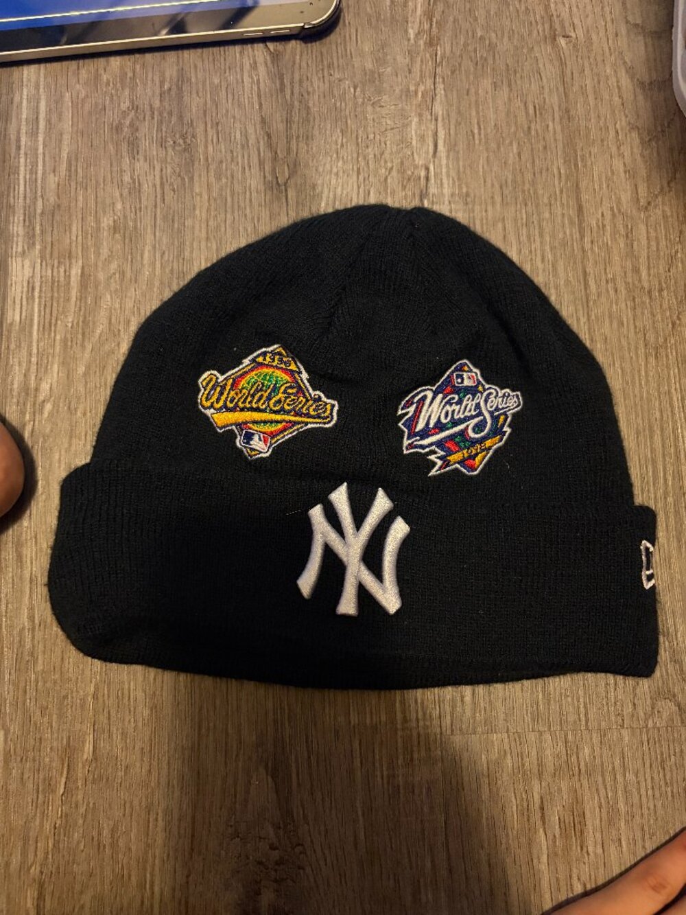 New York Yankees Patchwork Beanie World Series Edition